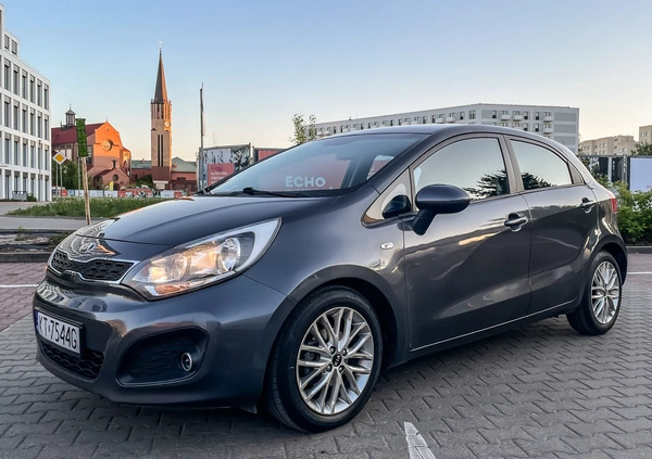 Kia Rio cena 29800 przebieg: 128000, rok produkcji 2014 z Wrocław małe 631